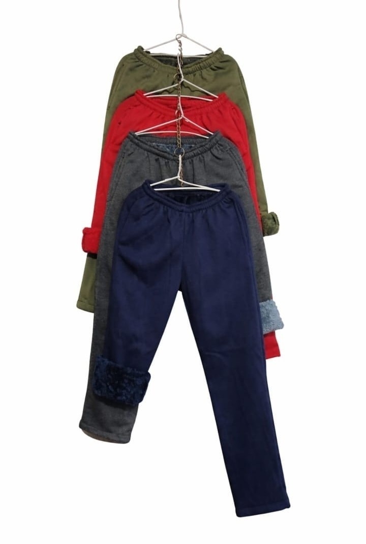 Pantalón Jersey con Piel para Niño y Niñas!! - Imagen 3