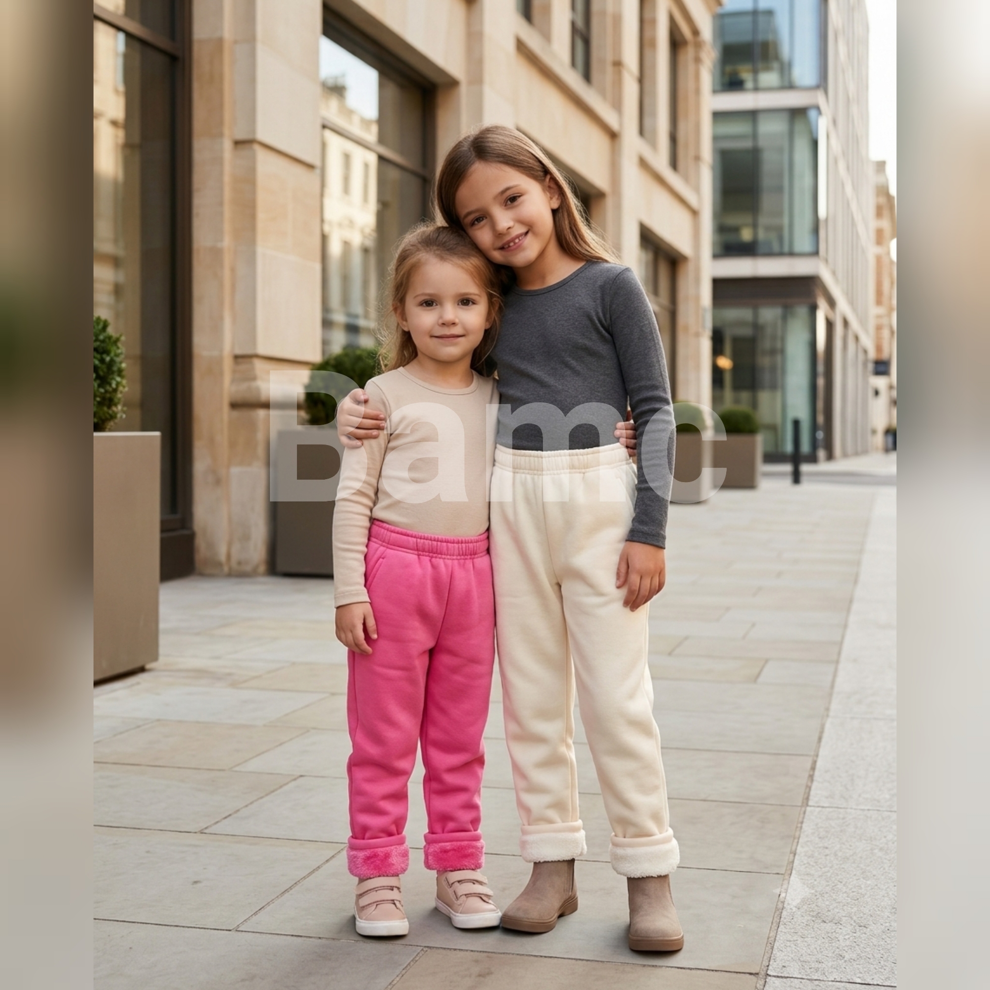 Pantalón Jersey con Piel para Niño y Niñas!! - Imagen 5