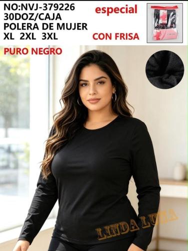 Camiseta Térmica Liso Negro