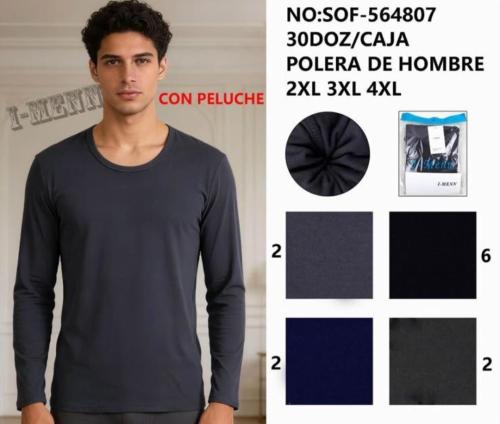 Camiseta Térmica Hombre I-men Colores