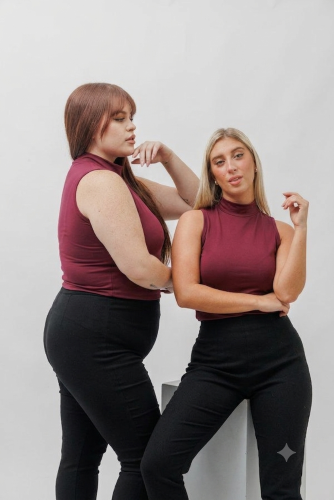 Musculosa Media Polera de Modal