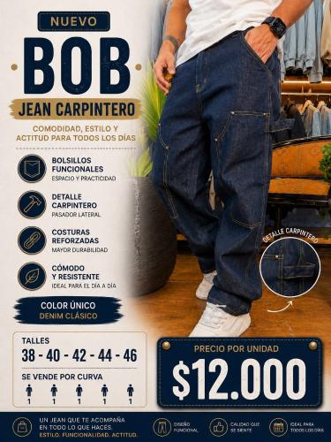 Jean Carpintero Importado