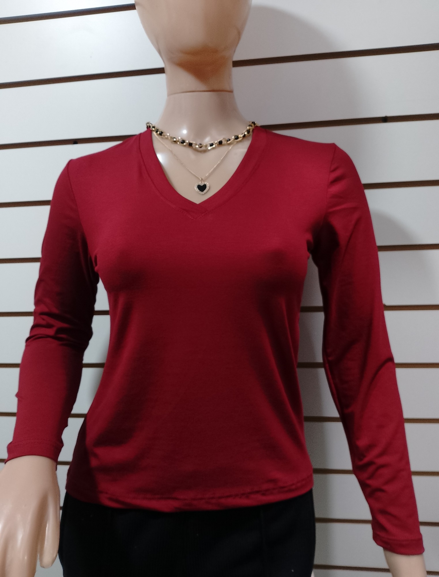 Camisetas de Cuello V de Modal - Imagen 2