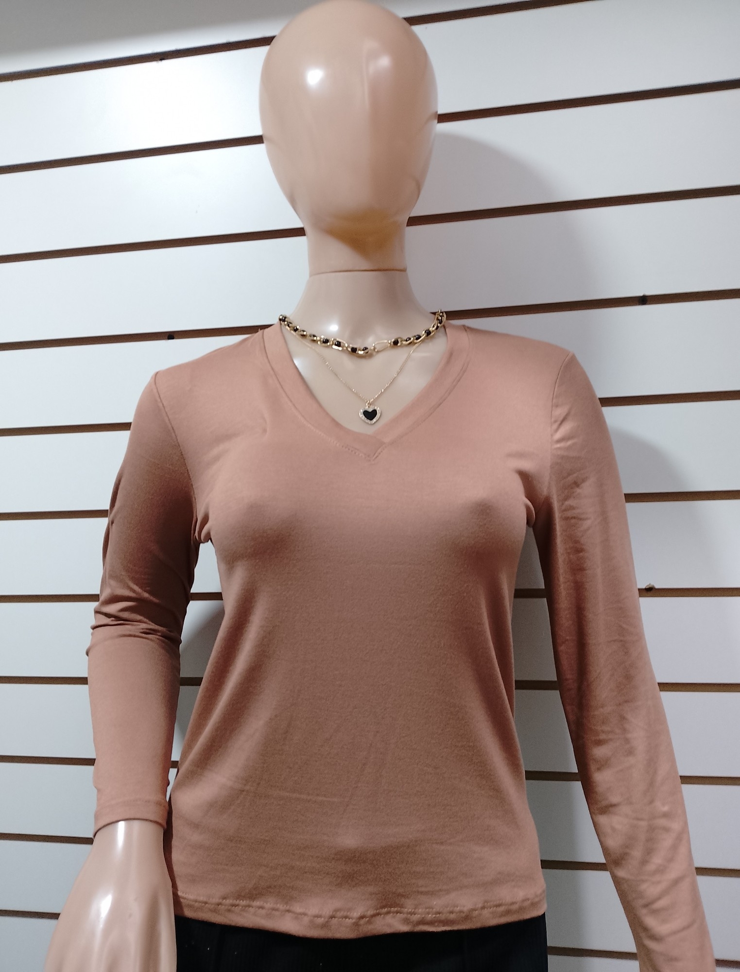 Camisetas de Cuello V de Modal - Imagen 3