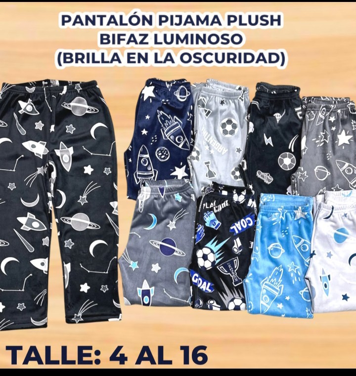 Pantalones de Plush Bifaz Luminoso - Imagen 1