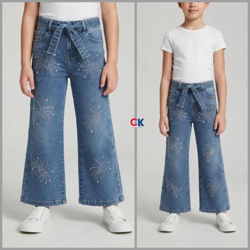 Wide Leg C/brillos de Nena