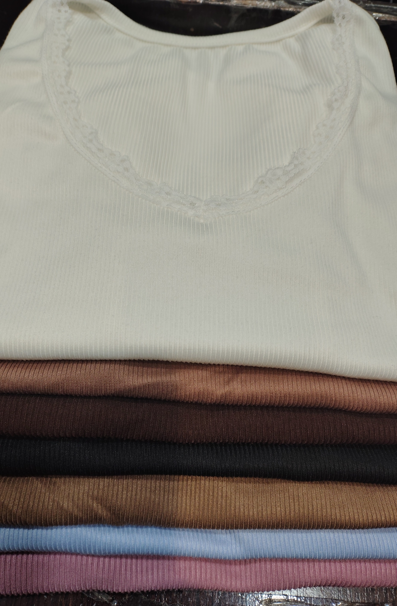 Remera Escote V Manga Corta - Imagen 3