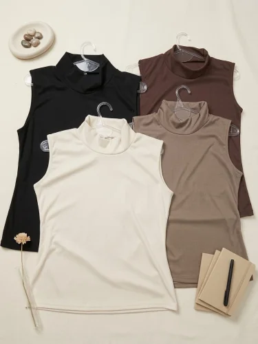 Musculosa Media Polera Morley Soft