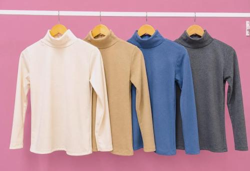Media Polera Darlon Rib Mujer Invierno Buzo Sweater Sweater Abrigo Dama Poleron