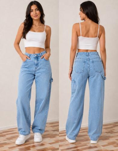 Baggy Carpintero Celeste