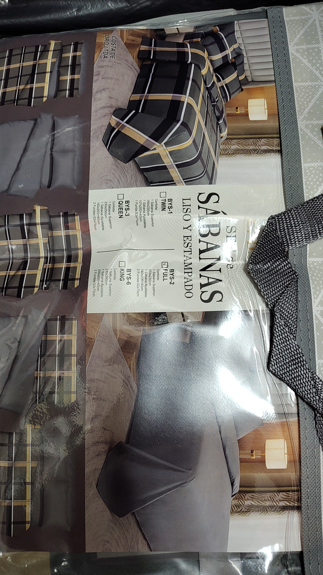 Sábanas 2 Medio Estampado y Lisos - Imagen 3