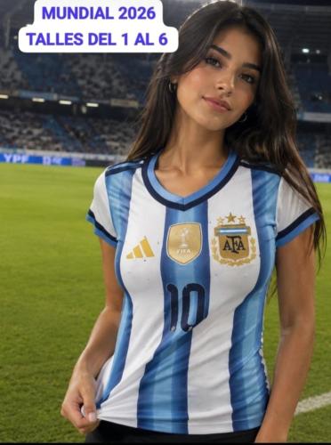 Camiseta de Argentina Damas