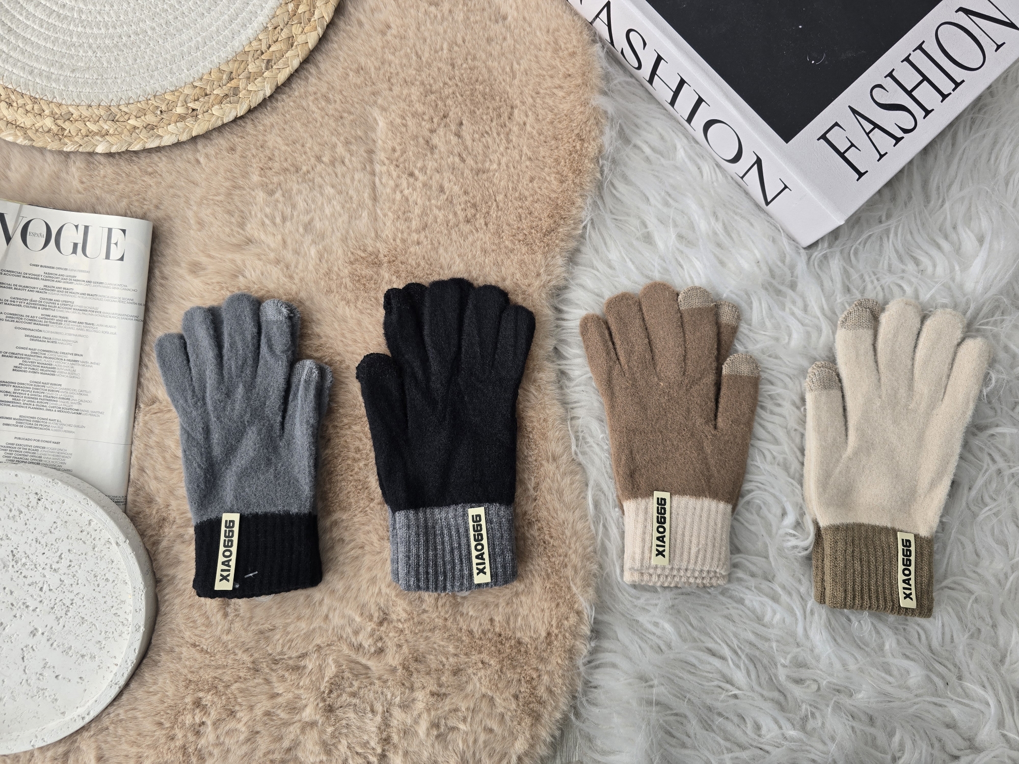 Guantes Touch Angora - Imagen 1