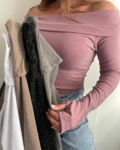 Camiseta Bote Darlon con Strass