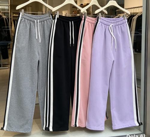 Pantalón Bagui Unisex Friza Peinada Invisible