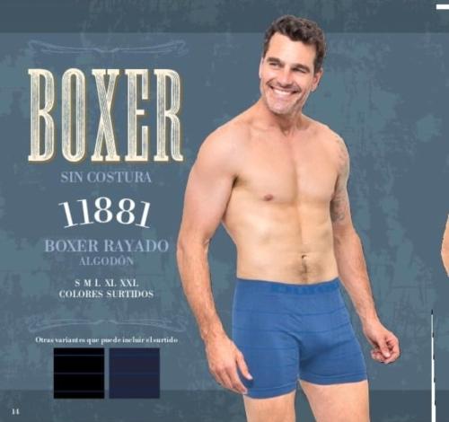 Boxer Dufour sin Costura Rayado Art. 11881