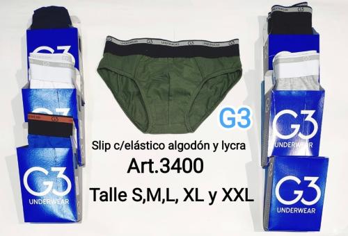 Slip G3 de Hombre Art. 3400