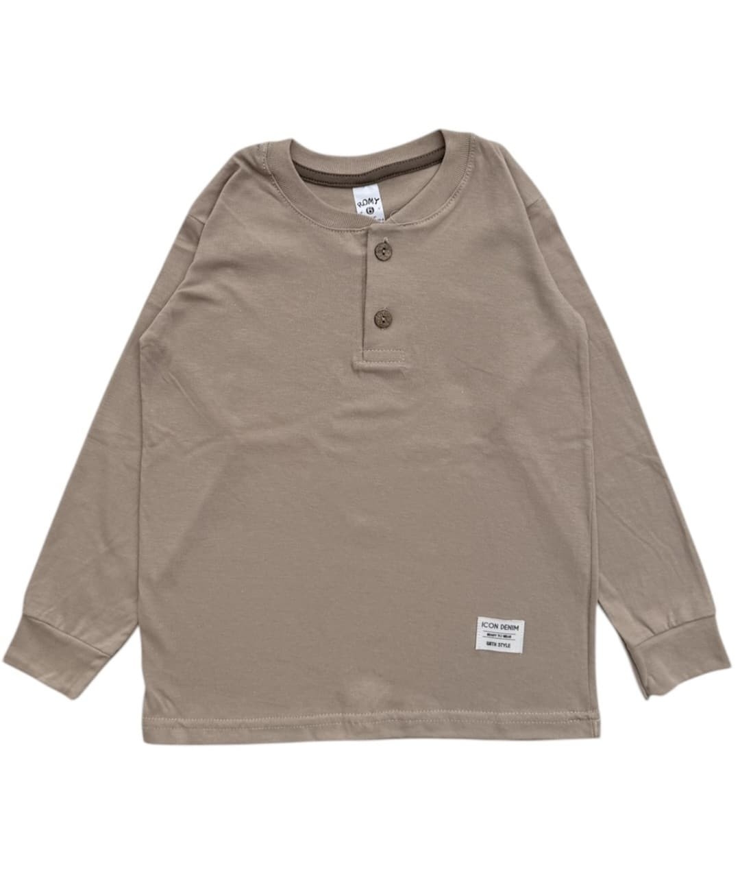 Camiseta Mao Algodón Peinado Niño - Imagen 1