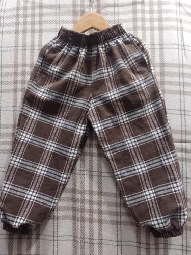 Pantalón Baggy Cuadrille de Niño