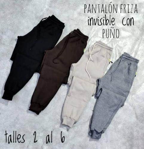 Pantalón con Puño Frisa Invisible
