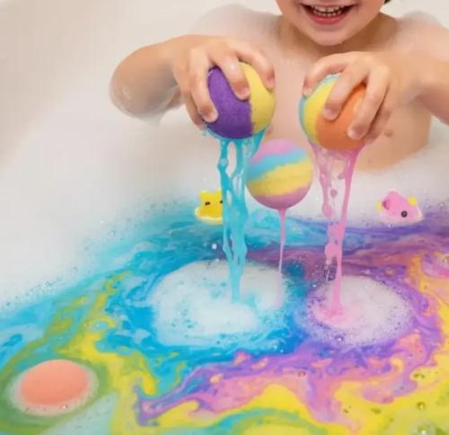 Caja ×12 de Bombas de Baño Sales, Jugueteria, Día del Niño