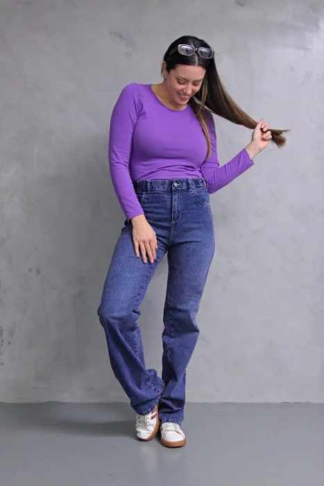 Wide Leg Semi Elastizado ! Nevado Red con Reguladores