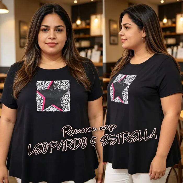 Remeron Evase Leopardo &estrella