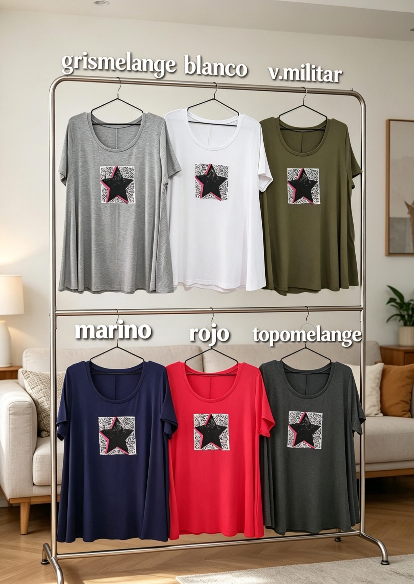 Remeron Evase Leopardo &estrella - Imagen 2