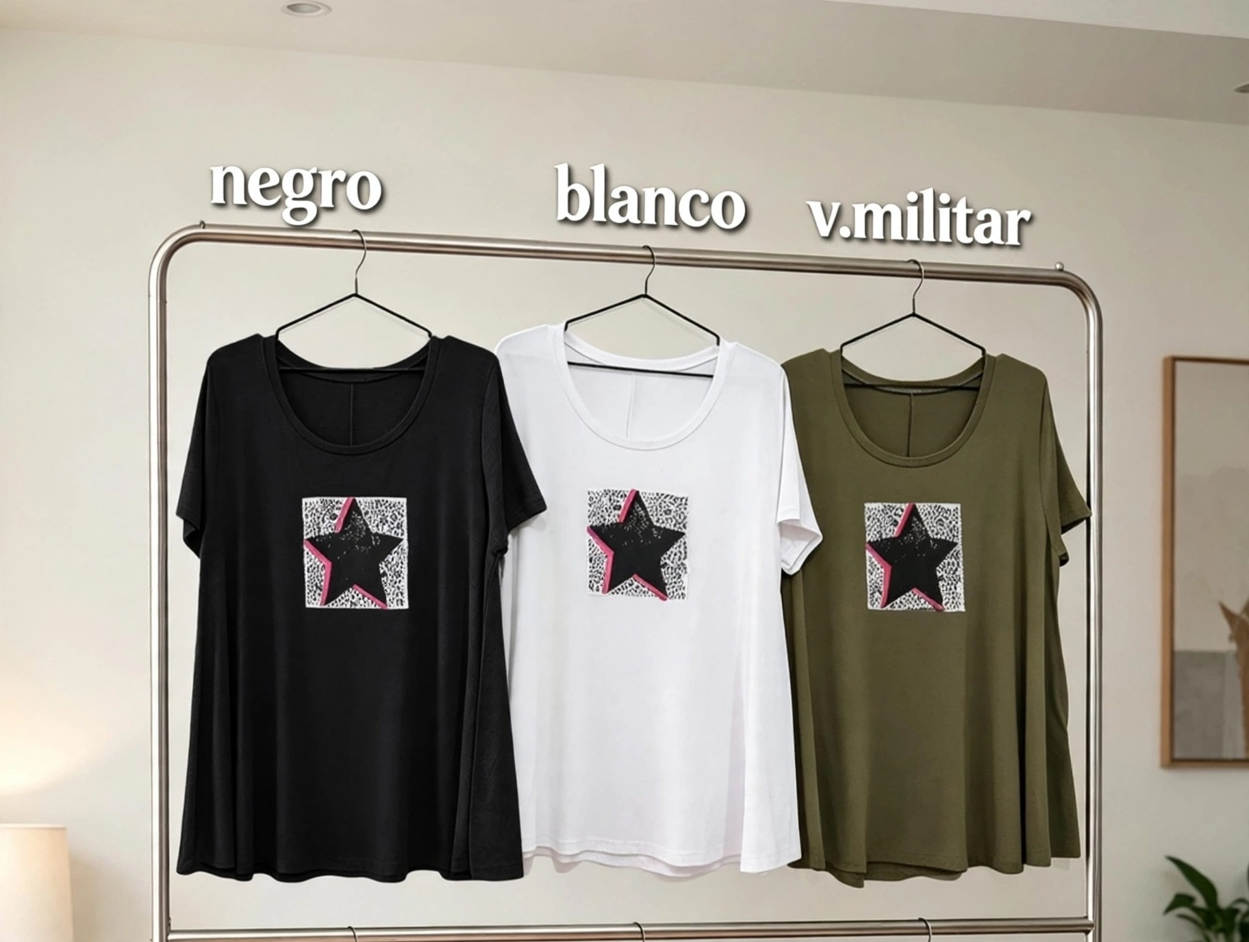 Remeron Evase Leopardo &estrella - Imagen 2