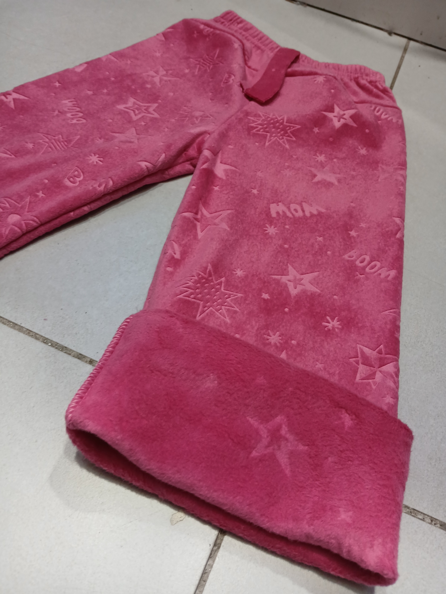 Palazo Plush Gofrado Biffaz Nena - Imagen 1