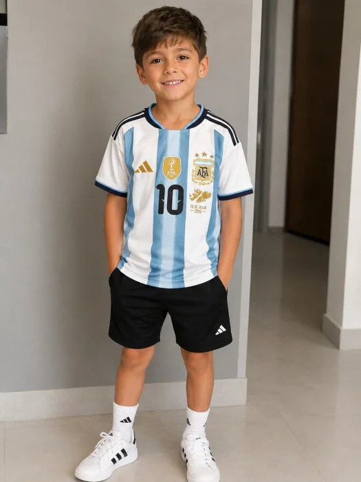 Camisetas de Niño con Marca y Escudo Bordado