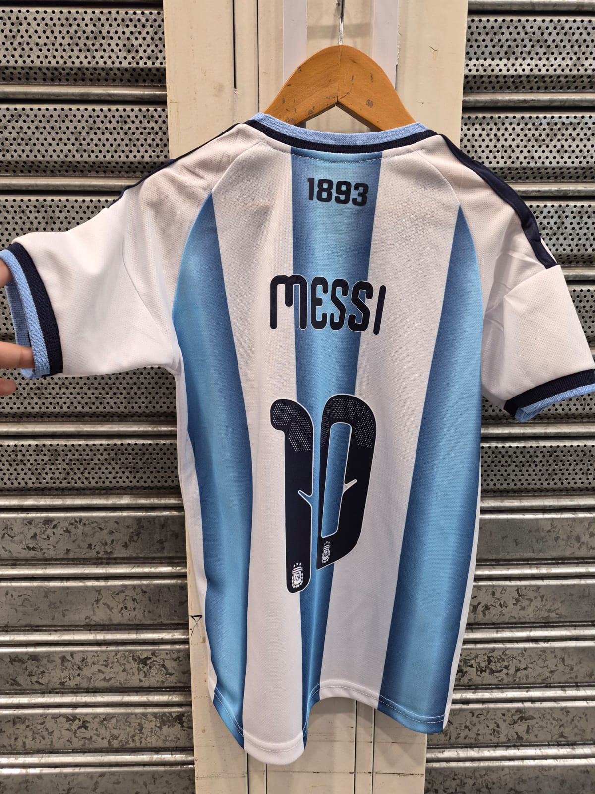 Camisetas Argentinas Bordadas Tela W15 - Imagen 2