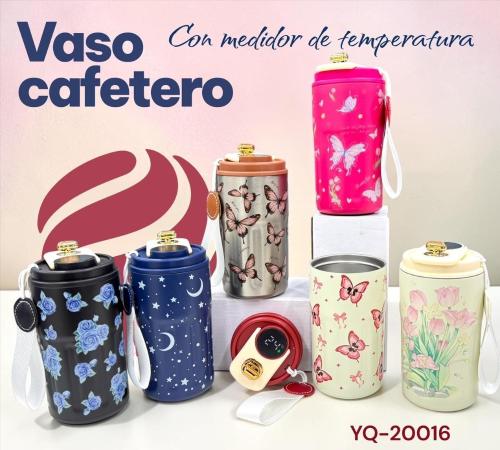 Vaso Termico con Diseño y Sensor de Temperatura