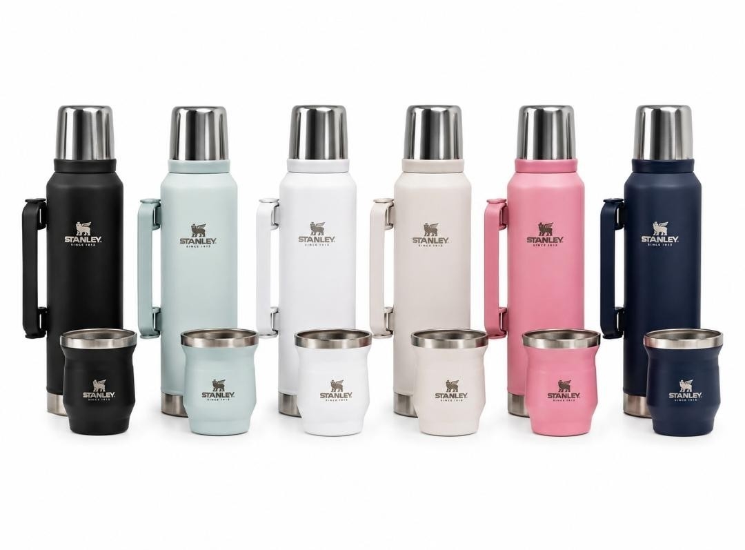 Termo Capacidad 1.2l + Matero + Bombilla de Regalo - Imagen 1