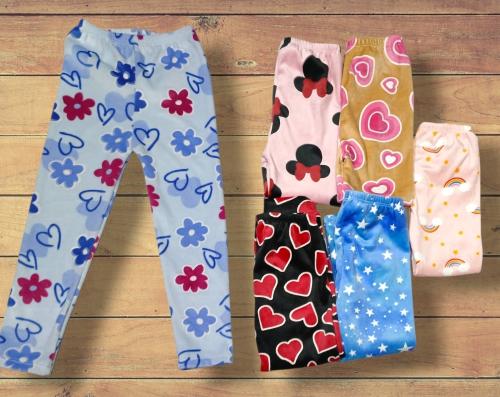 Calza Plush Estampado Nena