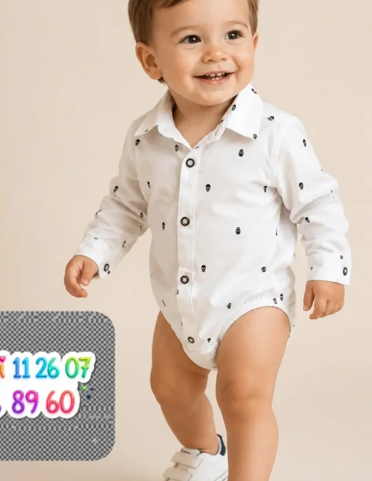 Camisa Body de Bebe