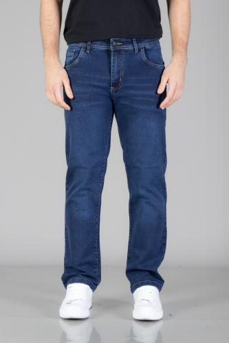 Art. 2030 - Jeans Recto Elastizado Azul