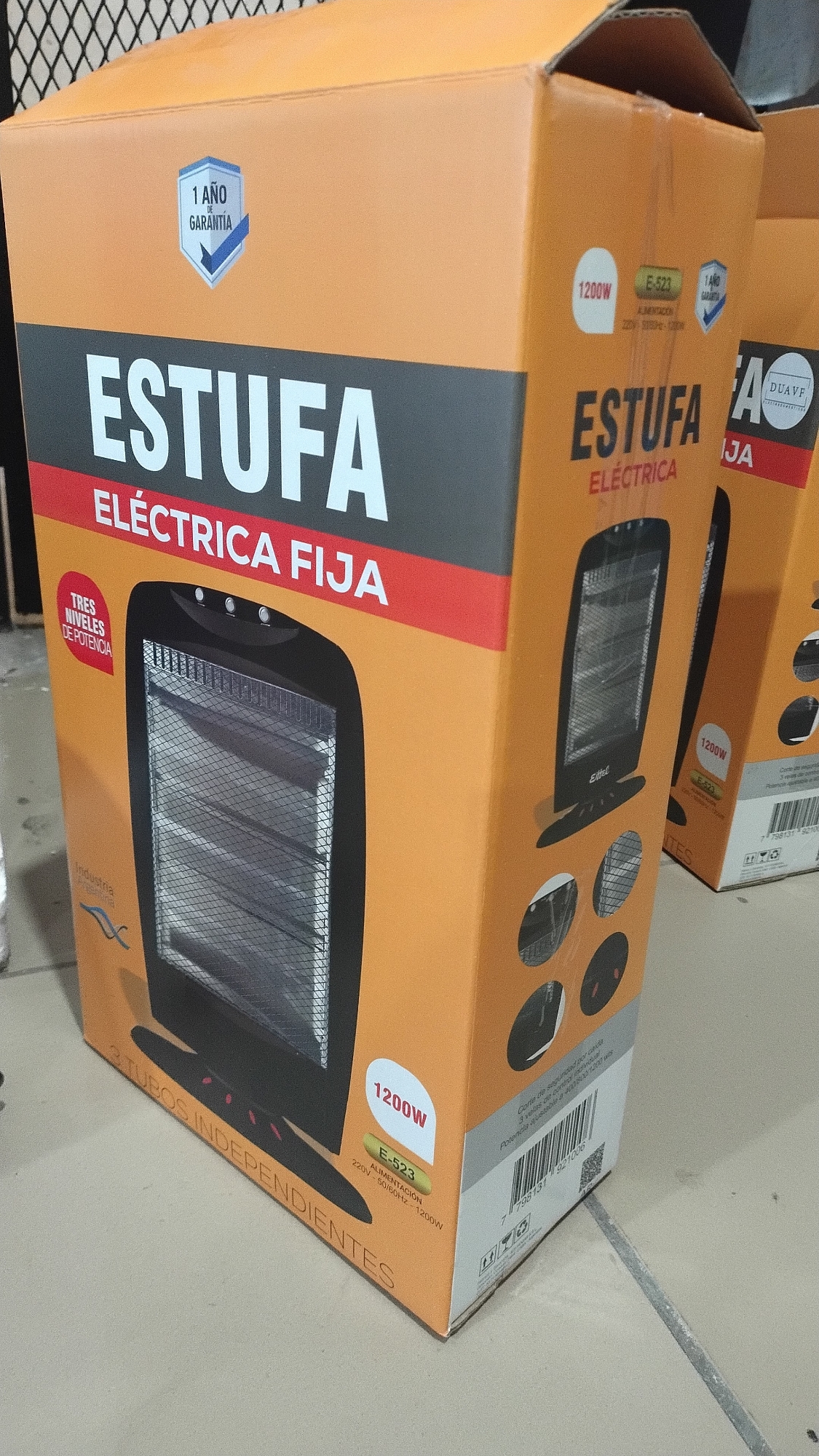 Estufa 3 Velas - Imagen 1