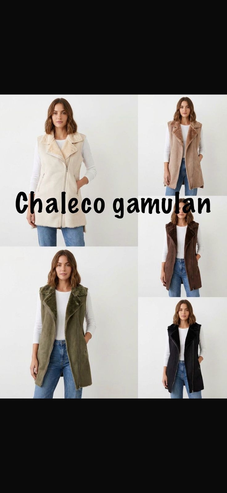Chaleco Gamulan Marca Id Importado - Imagen 2