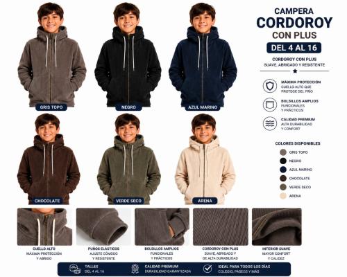 Campera  Cordoroy