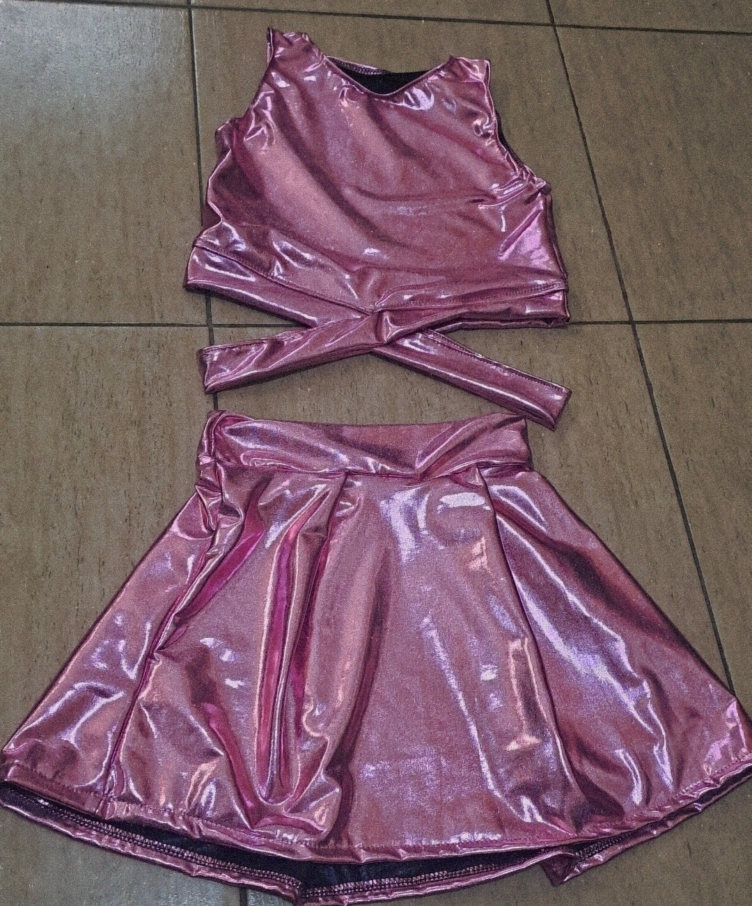Conjunto Tranfer Nenas para Danza - Imagen 2