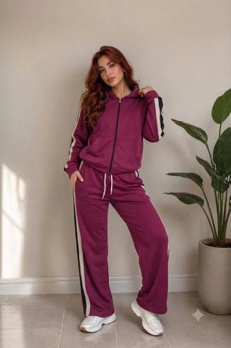 Conjunto Franja Negra Campera