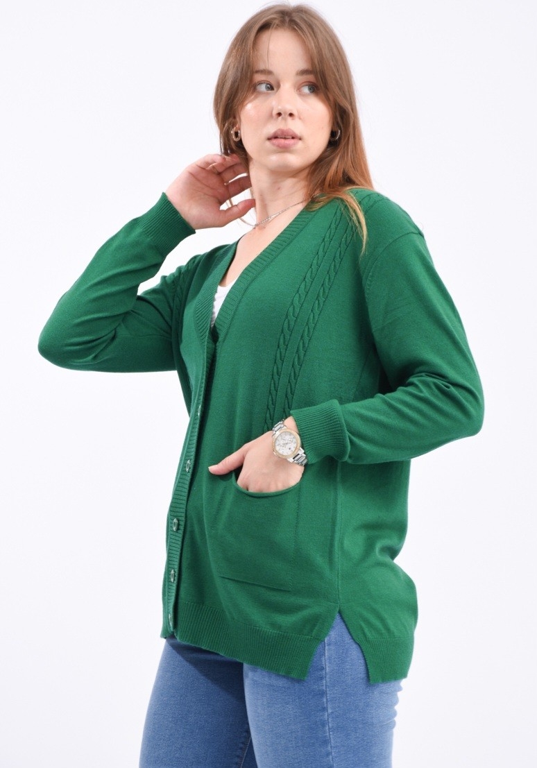 Cardigan con Trenzas!!! - Imagen 2
