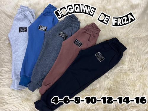 Pantalones Joggins Frizados
