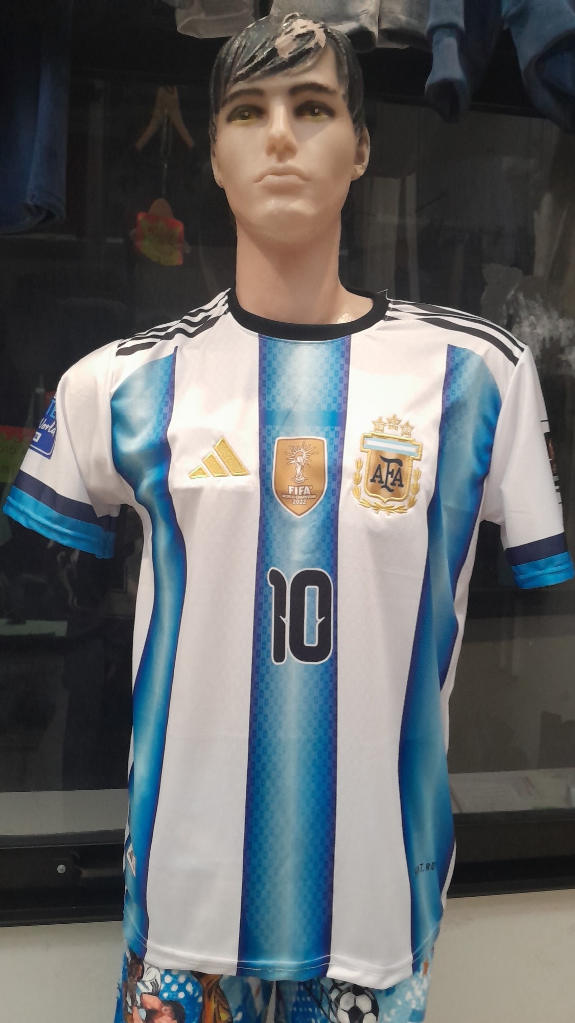 Camisetas Argentina Bordadas - Imagen 1