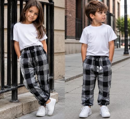 Pantalón Pañuelo Cuadros Premium