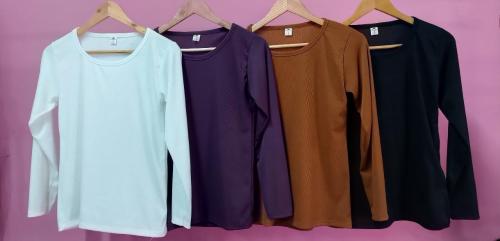 Camiseta Morley Soft Mujer Invierno Buzo Sweater Sweater Abrigo Dama Poleron Polera