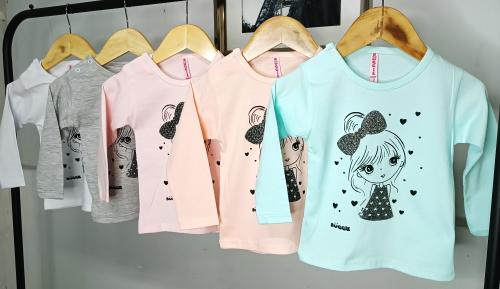 Camiseta Girl (algodon Peinado )