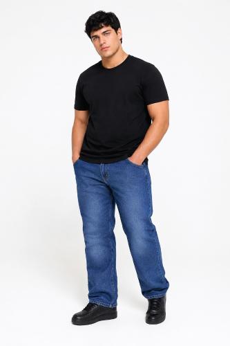 Jean Clásico Especial Hombre Pantalon Ancho Y2k Denim Grande Unisex Fabricantes Promo - Miniatura 2
