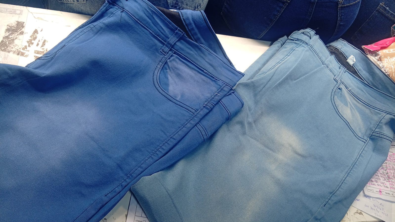 Jean Especial Recto Hombre Pantalon Ancho Clásico Grande Unisex Denim Fabricantes - Imagen 3